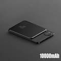 Miniatyrbillede 2 af 2: Magnetisk trådløs powerbank, 10000mAh kapacitet, 20W hurtigopladning,grå 10000mAh