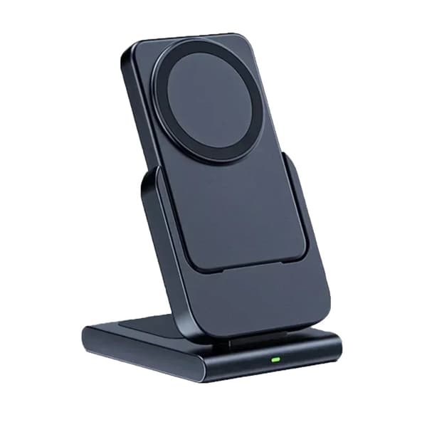 3 i 1 Trådløs Oplader, 10000mAh Power Bank, Hurtig Opladning til Mobile Enheder, Smartwatch, Trådløse Øretelefoner,Sort 10000mAh