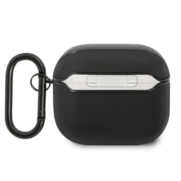 AMG Læder Big Logo - Etui til Apple AirPods 3 (sort)