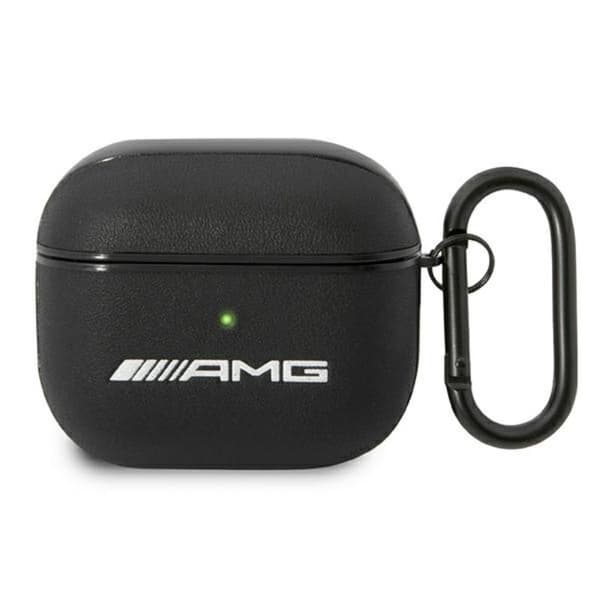 AMG Læder Big Logo - Etui til Apple AirPods 3 (sort)