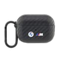 Miniatyrbillede 1 af 2: BMWCarbonDoubleMetalLogo-EtuitilAppleAirPodsPro2(sort)