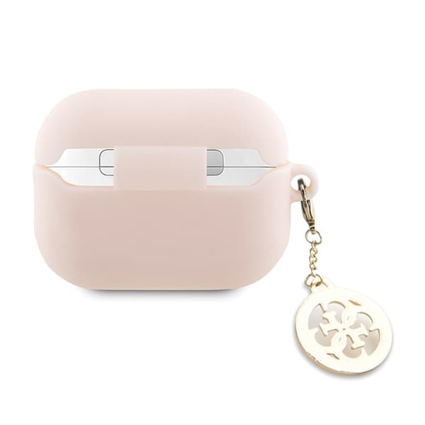 Guess3DRubber4GDiamondCharm-FodralförAirPodsPro2(rosa)