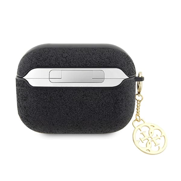 Guess 4G Glitter Flake - Fodral för Apple AirPods Pro 2 (svart)