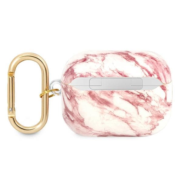 Guess Marble Strap – kotelo Airpods Prolle (vaaleanpunainen)