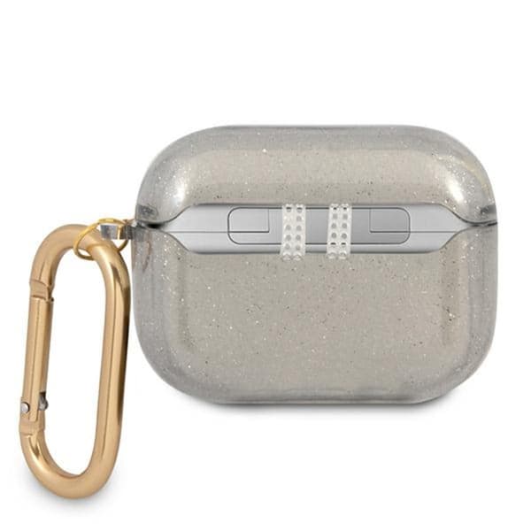 Guess Colored Glitter - Kotelo Airpods Prolle (musta)