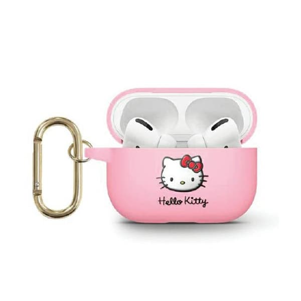 HelloKittySilikon3DKittyHead-FodralförAirPods3(rosa)