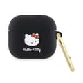 Miniatyrbild 1 av 2: HelloKittySilikon3DKittyHead-FodralförAirPods3(svart)