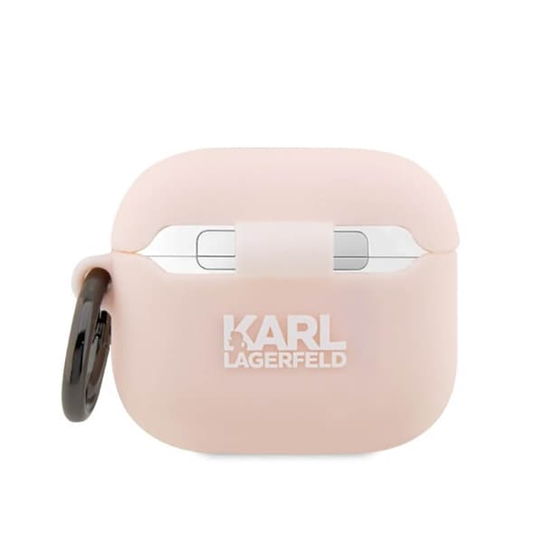Karl Lagerfeld Silikon NFT Karl Head 3D - AirPods 3 Fodral (rosa)