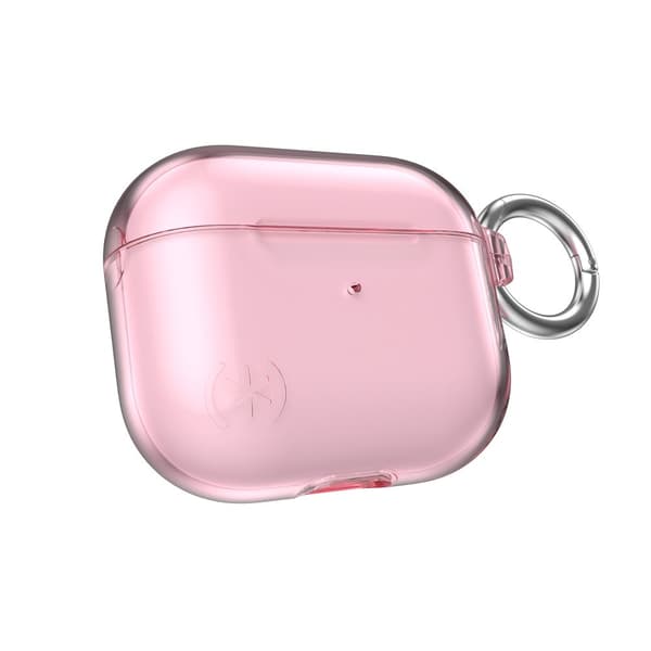 Speck Presidio Clear - Fodral för Apple Airpods 3 gen med Microban (Icy Pink)