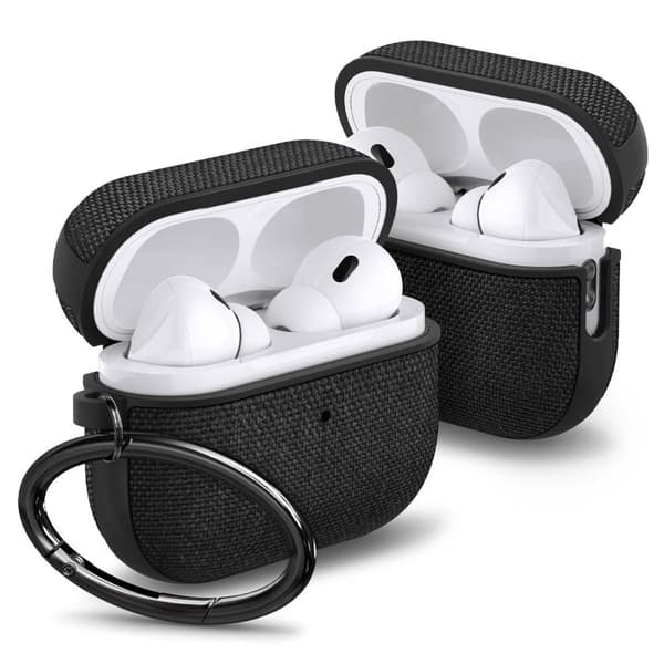 Spigen Urban Fit - Etui til Apple Airpods Pro 1/2 (sort)