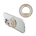 Miniatyrbild 1 av 2: Guess MagSafe Ring Stand Rhinestone - Magnetic finger holder for phone with stand function (Gold)