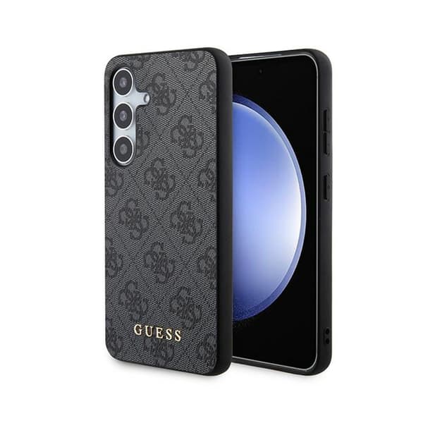 Guess4GMetalGoldLogo-FodraltillSamsungGalaxyS24(svart)