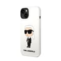 Miniatyrbillede 2 af 2: Karl Lagerfeld Silicone NFT Ikonik - Case for iPhone 14 Plus (White)