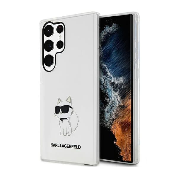 Karl Lagerfeld IML NFT Choupette - Etui til Samsung Galaxy S23 Ultra (Klar)