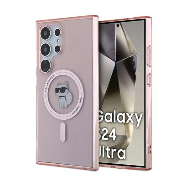 Karl Lagerfeld IML Choupette MagSafe - Case for Samsung Galaxy S24 Ultra (pink)