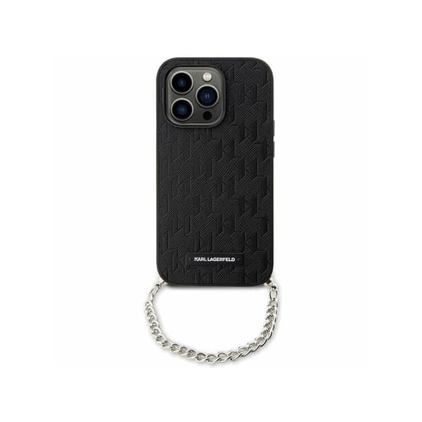 KarlLagerfeldSaffianoMonogramChain-EtuitiliPhone14(sort)