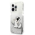 Miniatyrbillede 2 af 2: KarlLagerfeldLiquidGlitterChoupetteFun-EtuitiliPhone13ProMax(sølv)