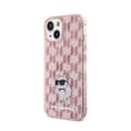 Pikkukuva 2 / 2: KarlLagerfeldMonogramChoupette-koteloiPhone15:lle(vaaleanpunainen)