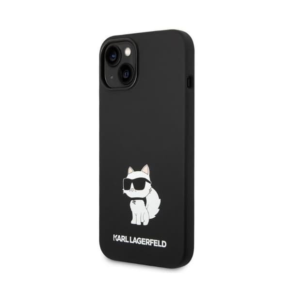 KarlLagerfeldSiliconeNFTChoupette-KoteloiPhone14Plus:lle(musta)