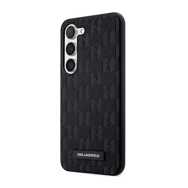 KarlLagerfeldSaffianoMonogramMetalLogo-EtuitilSamsungGalaxyS23(sort)