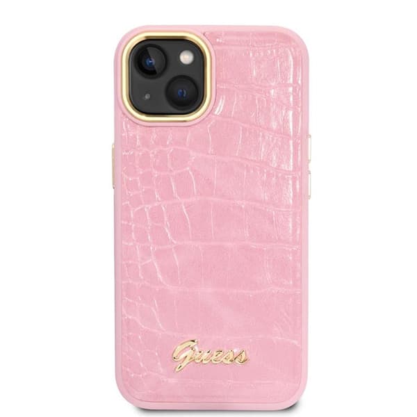 GuessCrocoCollection-CovertiliPhone14(Pink)
