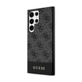 Pikkukuva 2 / 2: Guess 4G Bottom Stripe Metal Logo Collection - Case for Samsung Galaxy S24 Ultra (black)