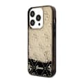 Pikkukuva 2 / 2: Guess Liquid Glitter Transculent 4G - Case for iPhone 14 Pro (Black)