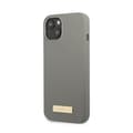 Miniatyrbild 2 av 2: Guess Silicone Logo Plate MagSafe - Case for iPhone 13 (Grey)