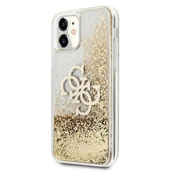 GuessLiquidGlitter4GBigLogo-FodraltilliPhone11(guld)