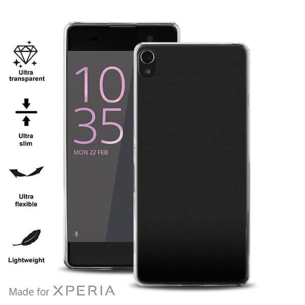 PURO0.3NudeMFX-koteloSonyXperiaXA:lle(läpinäkyvä)