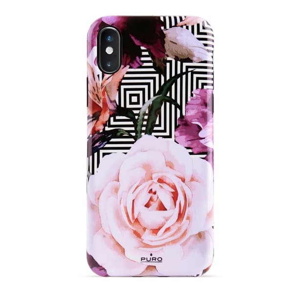 PUROGlamGeoFlowers-CovertiliPhoneXsMax(PinkPeonies)
