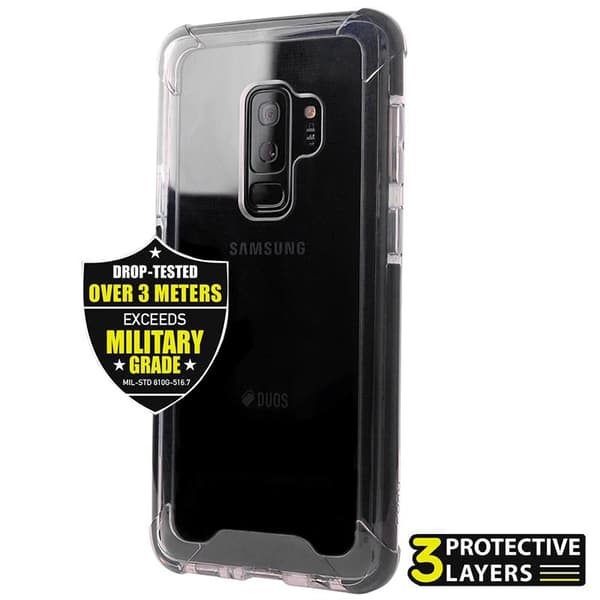 PURO Impact Pro Hard Shield - Cover til Samsung Galaxy S9 + (sort)