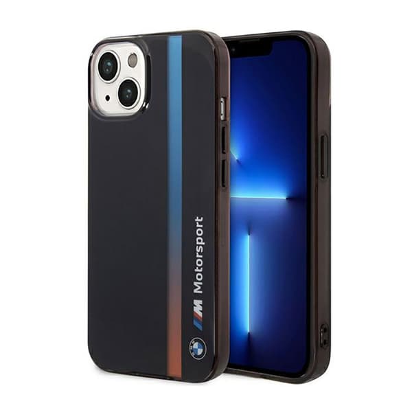 BMWTricolorStripe-koteloiPhone14:lle(musta)
