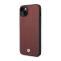 Pikkukuva 2 / 2: BMWLeatherDiamondPattern-KoteloiPhone14:lle(Burgundian)