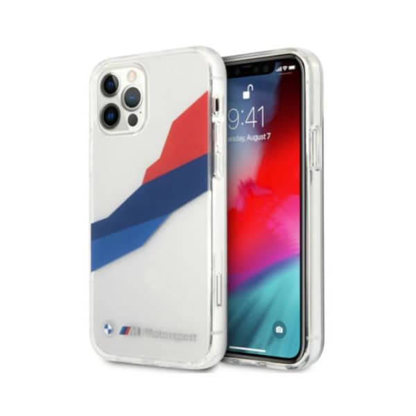 BMWMotorsportTricolor-koteloiPhone12ProMaxille(läpinäkyvä)