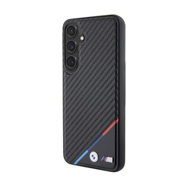BMWCarbonTricolorLineMagSafe-SuojakuoriSamsungGalaxyS24:lle(musta)