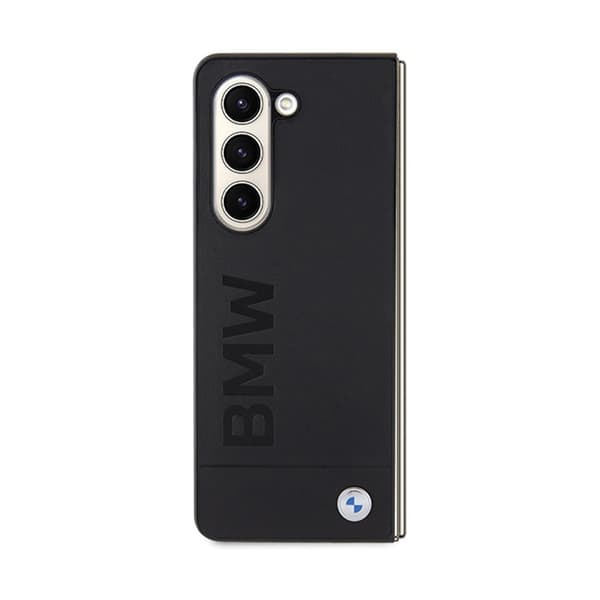 BMW Signature Logo Imprint - Fodral till Samsung Galaxy Z Fold 5 (svart)