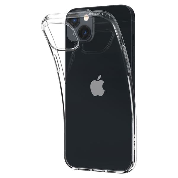 SpigenLiquidCrystal-koteloiPhone14:lle(läpinäkyvä)