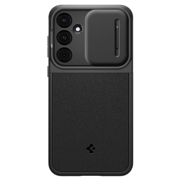 Spigen Optik Armor - Etui til Samsung Galaxy A55 5G (sort)
