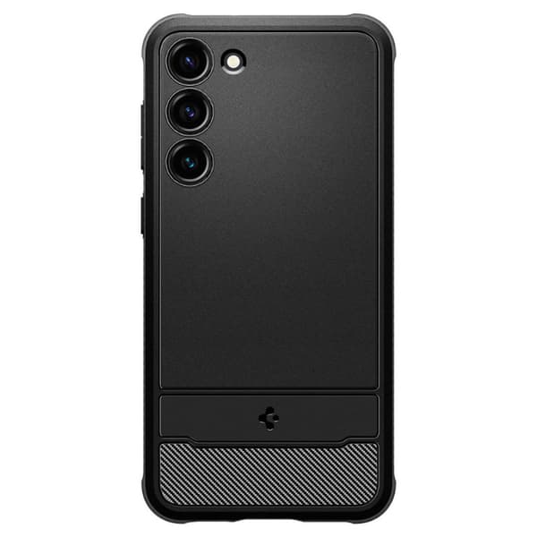 Spigen Rugged Armor - Etui til Samsung Galaxy S23 (mat sort)