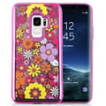Miniatyrbillede 1 af 2: Zizo Liquid Glitter Star Case for Samsung Galaxy S9 (Multiflowers)