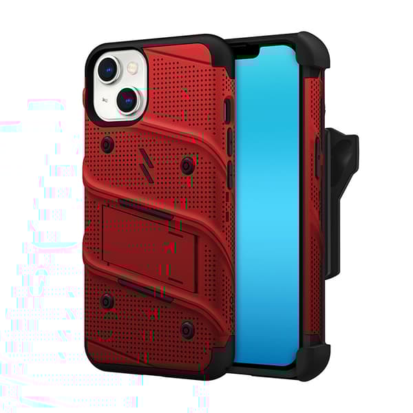 ZIZO BOLT Series - Case for iPhone 14 (Red)
