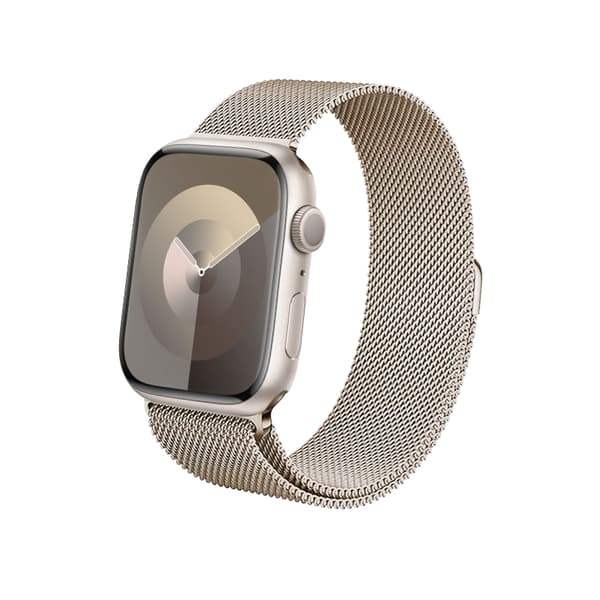 CrongMilanoSteel-StainlessSteelStrapforAppleWatch42/44/45/49mm(champagne).