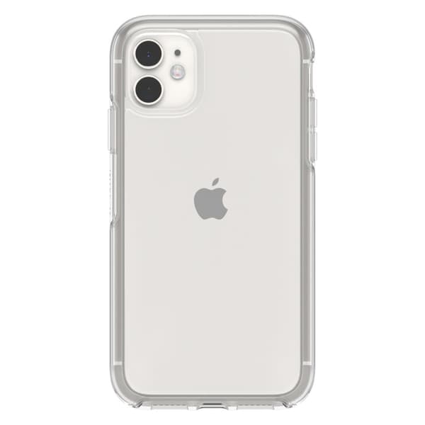 OtterBox Symmetry Clear Series för Apple iPhone 11 - genomskinlig - Skal - Apple - iPhone 11 - 15,5 cm (6,1") - Silver - Genomskinlig (77-62820)