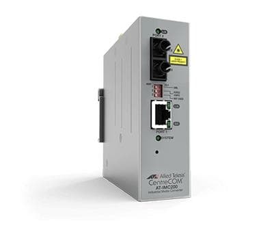 Allied Telesis AT-IMC2000T/SC-980 netværksmediekonverter 1000 Mbit/s 850 nm multimode Grijs