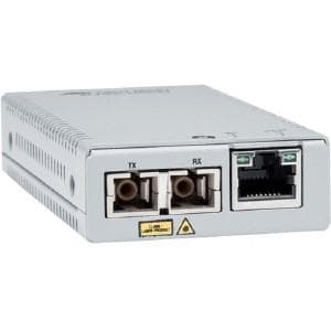 Allied Telesis AT-MMC2000/SC - Mediaomvandlare - GigE - 10Base-T, 1000Base-SX, 100Base-TX, 1000Base-T - RJ-45 / SC multi-mode - upp till 500m - 850nm