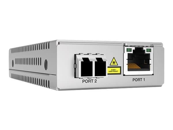 Allied Telesis MMC2000LX/LC Gigabit Ethernet till Fiber Single Mode Mini Media och Rate Converter