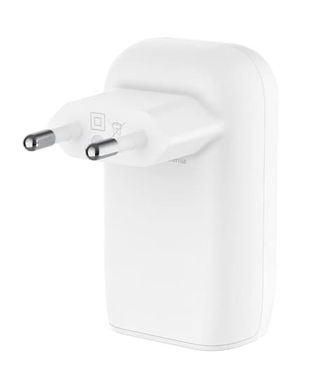Belkin WCC002VFWH mobilladdare Bärbar dator, Smartphone, Surfplatta Vit AC Snabbladdning inomhus