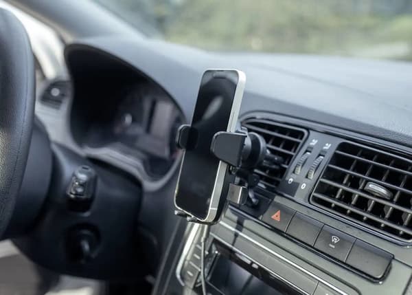 Extralink Autopuhelinpidike langattomalla latauksella EPH-I1 autokiinnike, musta