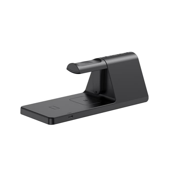 Havit W3042 - 3 i 1 trådløs opladningsstation, sort